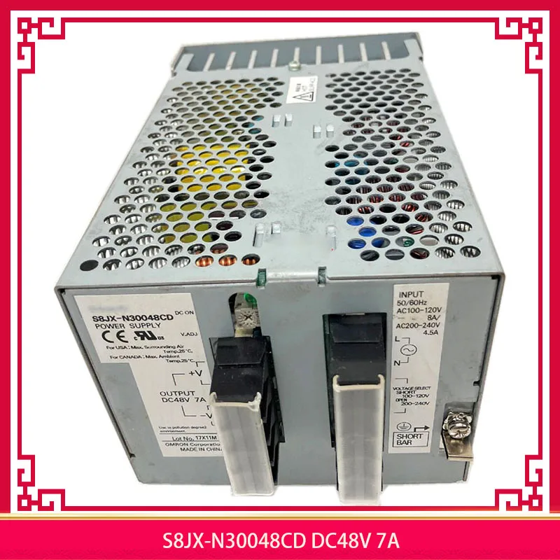 

S8JX-N30048CD DC48V 7A для промышленного медицинского силового модуля Omron, высокое качество, полностью протестировано, быстрая доставка