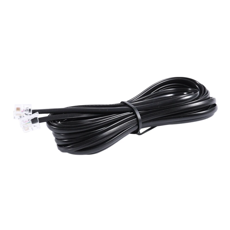 Телефонный кабель RJ11 6P4C шнур ADSL модем 5 метров и Переходник HDMI-VGA HDMI штекер-VGA RGB |