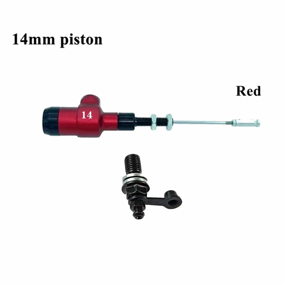 Поршень 14/17,5 мм мотоцикла, гидравлический главный цилиндр сцепления, шток тормозного насоса M10x1,25 мм для пит-байка, мотокросса, квадроцикла, квадроцикла