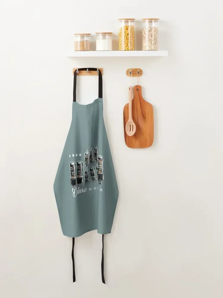 Фартук с вакуумными трубками Deluxe Reverb 1968 женский кухонный фартук для мужчин и