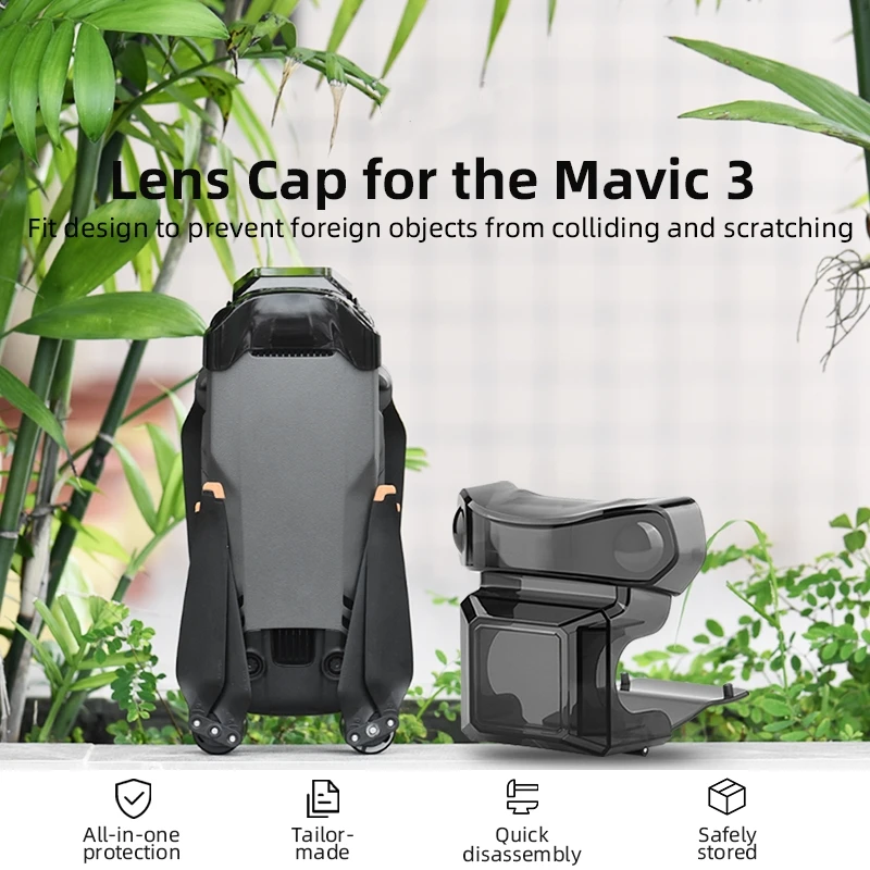 

Suitable for DJI Mavic 3 lens cover for MAVIC3 drone gimbal camera protection cover anti-drop and dustproof accessories