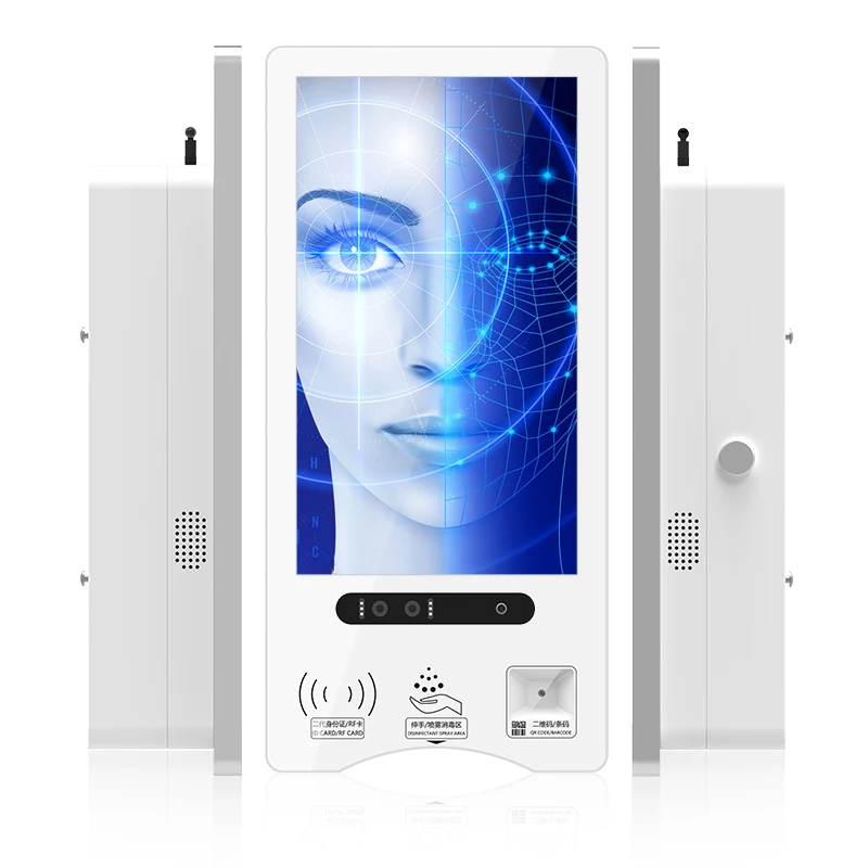 

Usingwin 18.5 inch face recognition attendance machine face recognize temperature measurement machine