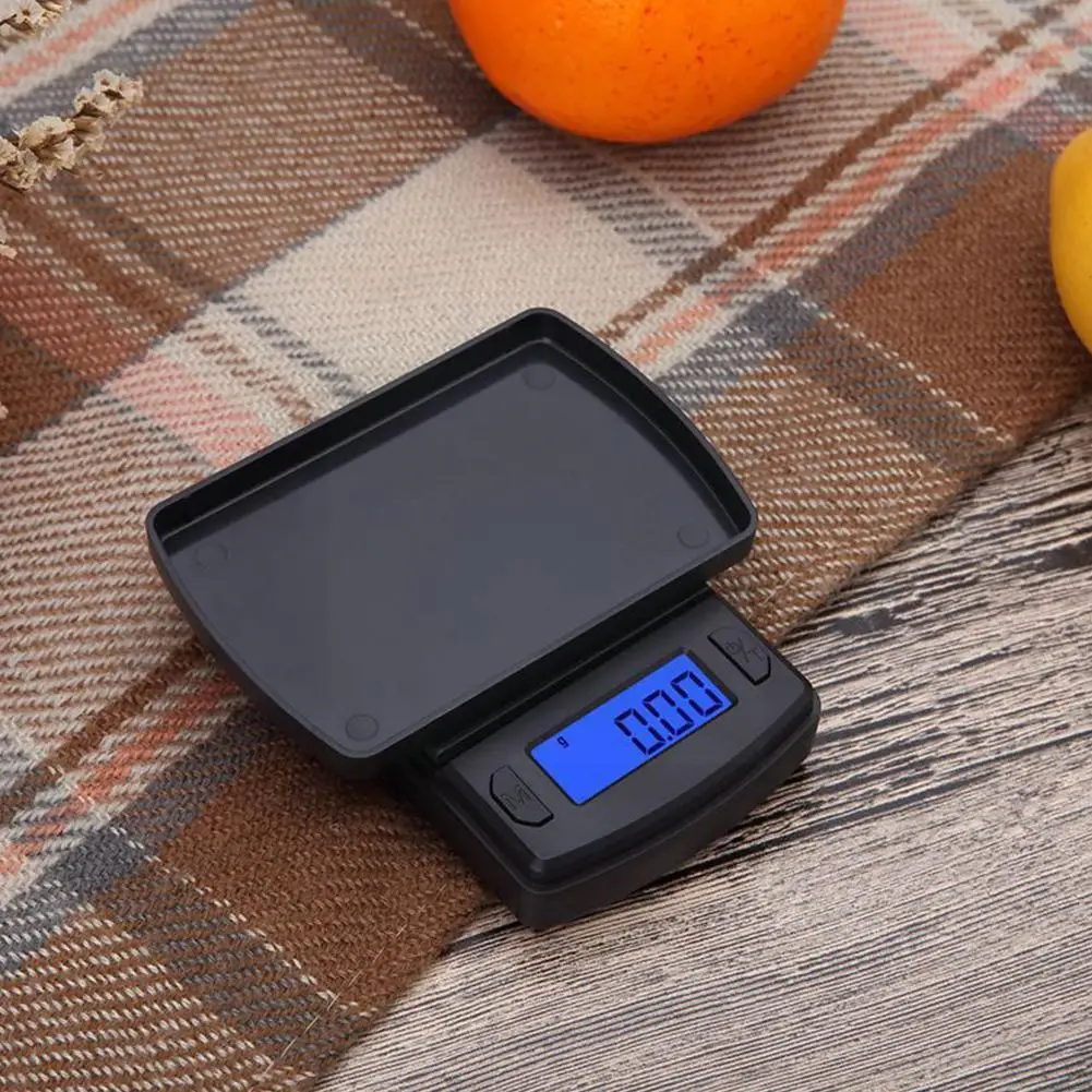 

1pc Black Mini High Precision Digital Kitchen Scale Lcd Display Portable Scale Jewelry Weighing Scales Scales Carat Mini L8p1