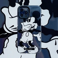 mickey three models for iphone 12 pro max iphone 11 phone case xr 7 8 plus soft cover iphone 13 pro max