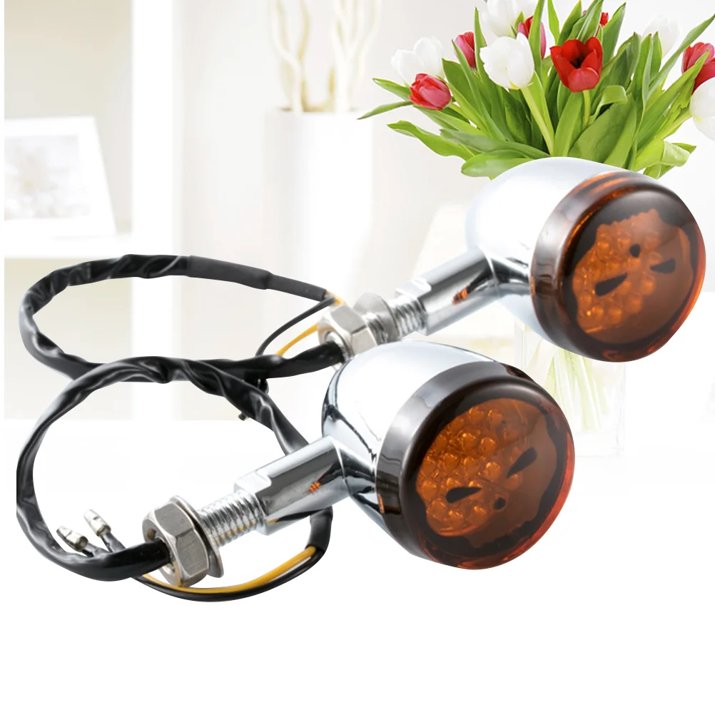 

2pcs Turn Metal Turn Indicator for Motorcycle Motorbike