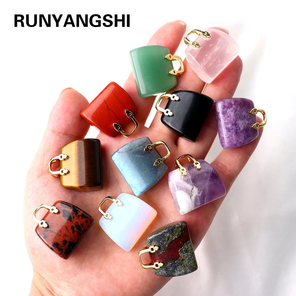 

Mini Size Natural Crystal Healing Genmstone Bag Cavring Crystal Crafts Rose Quartz Manual DIY Home Decoration Ornaments Gifts