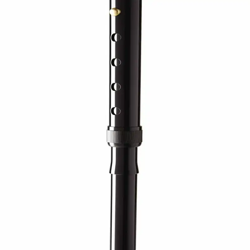 

Милый и портативный складной трость с Т-образной ручкой-легкий, прочный черный дизайн для удобной поддержки-идеально подходит для повседневного использования.