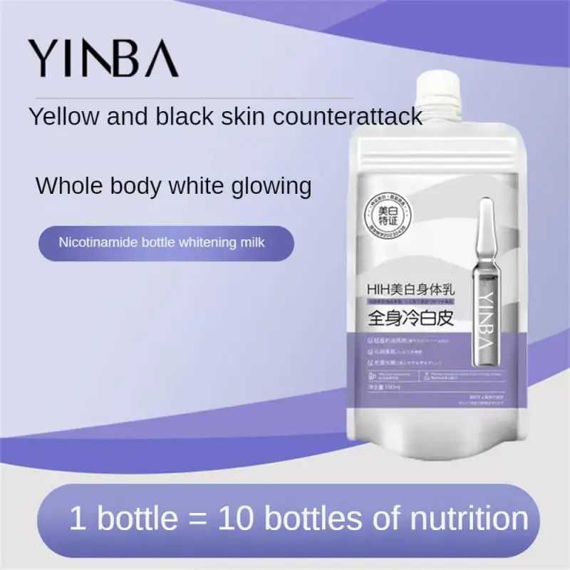 

NEW Yinba Whitening Body Lotion Refreshes Moisturizes Moisturizes And Is Non Greasy It Is Versatile And Long-Lasting Throughout