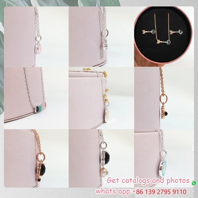 

Fashion Necklace 100% 925 Sterling Silver Lingering Emperor Female Jumping Heart Pendant Original Gift Simple Jewelry