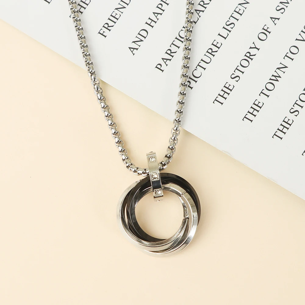 Модное кольцо регулируемая цепочка ожерелье для женщин подвеска ювелирные