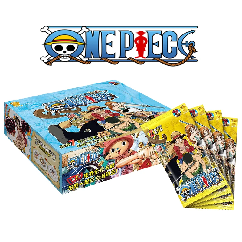 

Japanese Anime One Pieces Card Luffy Zoro Nami Chopper Franky New Collections Card Game Collectibles Battle Child Gift Toy