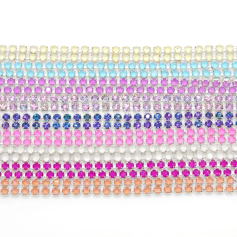 1 ярд серебряный коготь цвет мокко бриллиант Круглый с плоским основанием