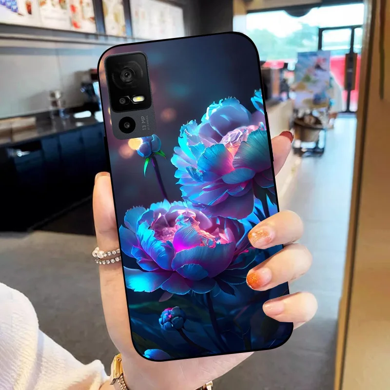 Для TCL 40 XE 40X 5G чехол для телефона противоударный Funda NxtPaper задняя крышка T601D мягкий