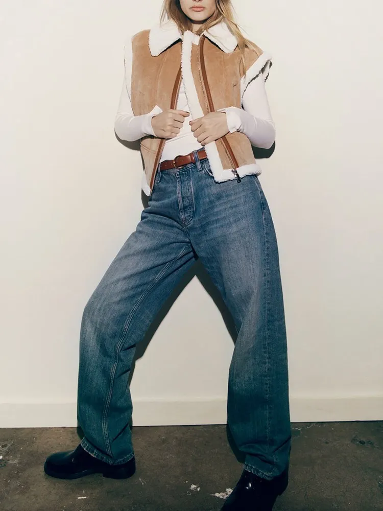 Рисунок 4 - Женский Повседневный жилет KBQ из овечьей шерсти