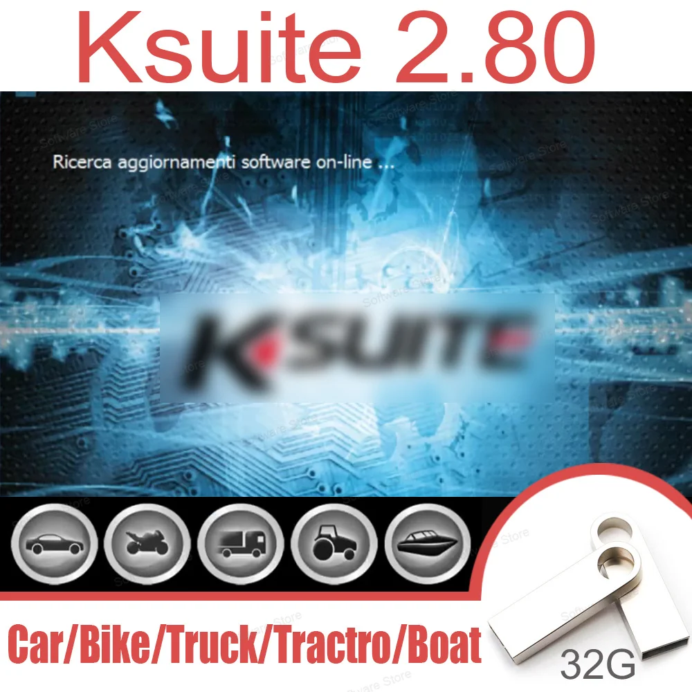 

Newest software Ksuite 2.80 work with K E S S V2 V5.017 RSA Error Unlock Corrected for Car Truck Bike Tractros EU Online Version