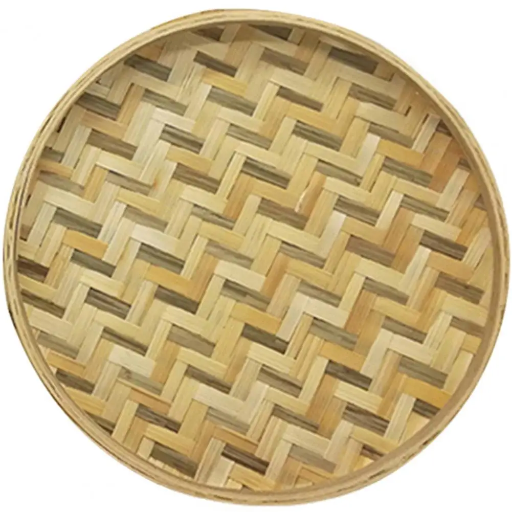 

Durable Bamboo Sieve Round Shape Round Bamboo Sieve Basket Storage Organizer Sieve Round Bamboo Sieve