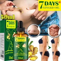 2022 weight loss dissolve fat essential oil for whole body ginger extract10ml20ml30ml50ml