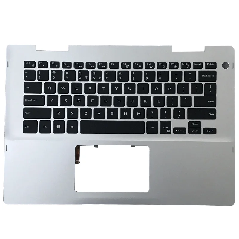 

New for Dell Inspiron 14 5481 5482 2-in-1 Laptop Palmrest Upper Top Cover with Backlight Keyboard/Bottom 09VMHF 0637YH 0XHYYJ