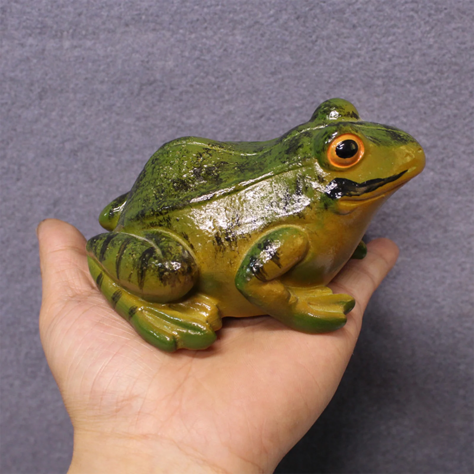 

Frog Statue Decor Frog Sitting Up Garden Statue Frog Sculptures Garden Yard Art Statues Resin Decorations Outdoor Garden Decor