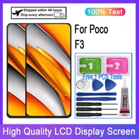 tft for xiaomi poco f3 m2012k11ag lcd display touch screen digitizer replacement