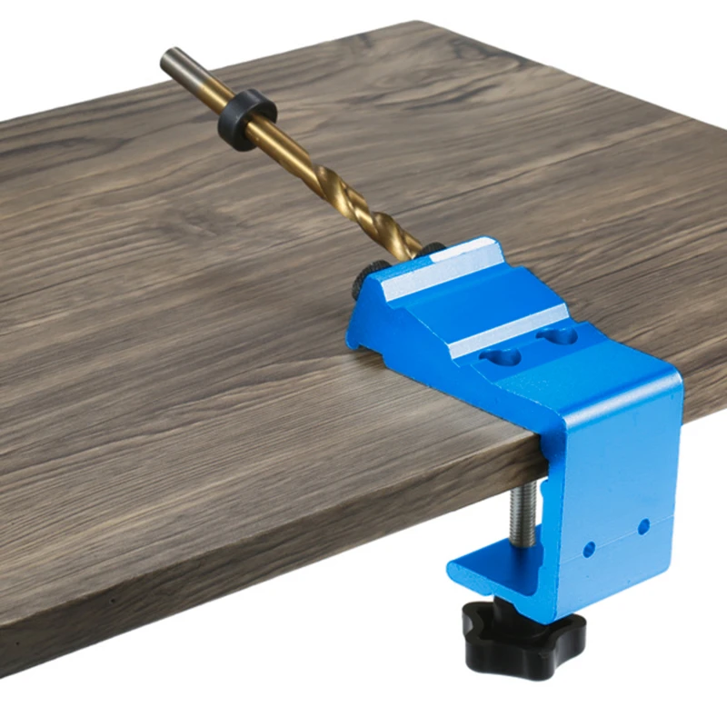 Алюминиевый косый дырокол дюбель джиг карманное отверстие направляющая для