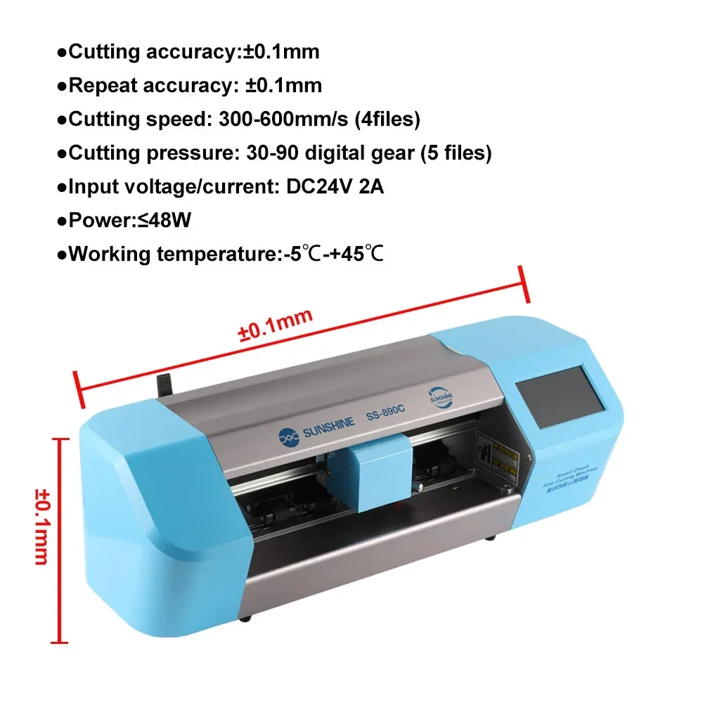 Elekworld Sunshine SS-890C Интеллектуальный станок для резки гидрогелевой пленки мобильного
