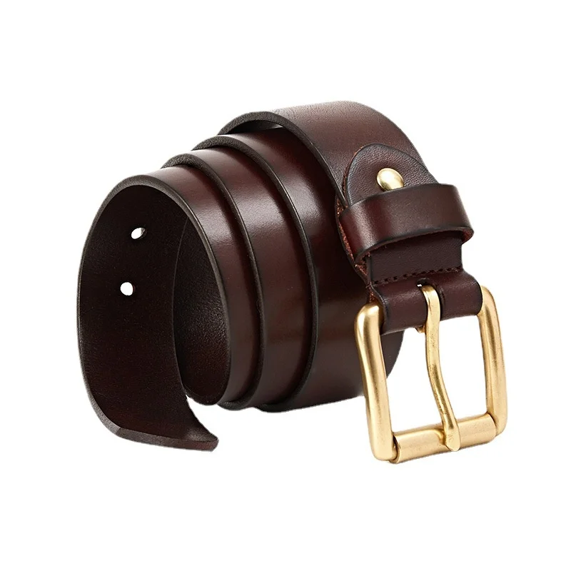 Men's Genuine Leather Dress Belts Made with Premium Quality Classic and Fashion Design for Work Belts