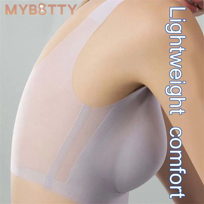 

MYBOTTY Urtal тонкие сексуальные бюстгальтеры ледяной шелк пуш-ап спортивный бюстгальтер эмульсионная подкладка Нижнее Белье для сна