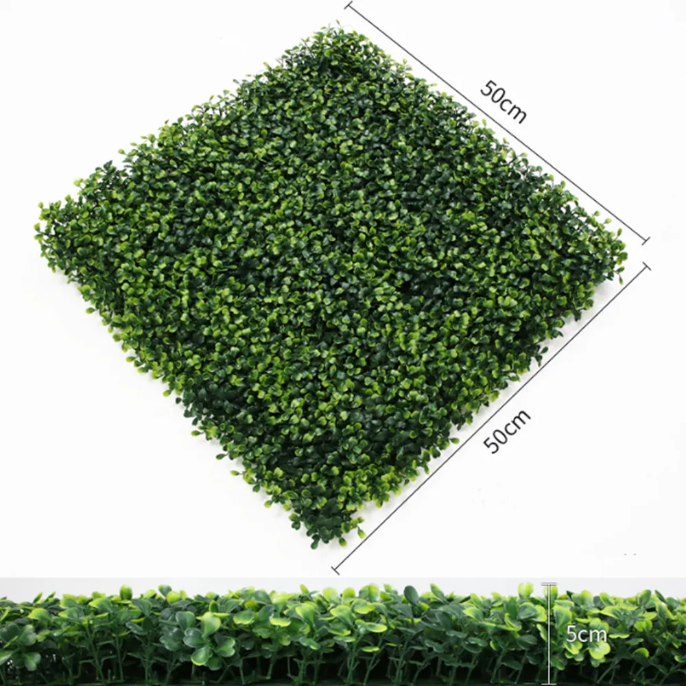 

Artificial Wall Panels UV Protection Indoor Outdoor Privacy Fence Home Decor Backyard Garden Decoration Greenery Walls