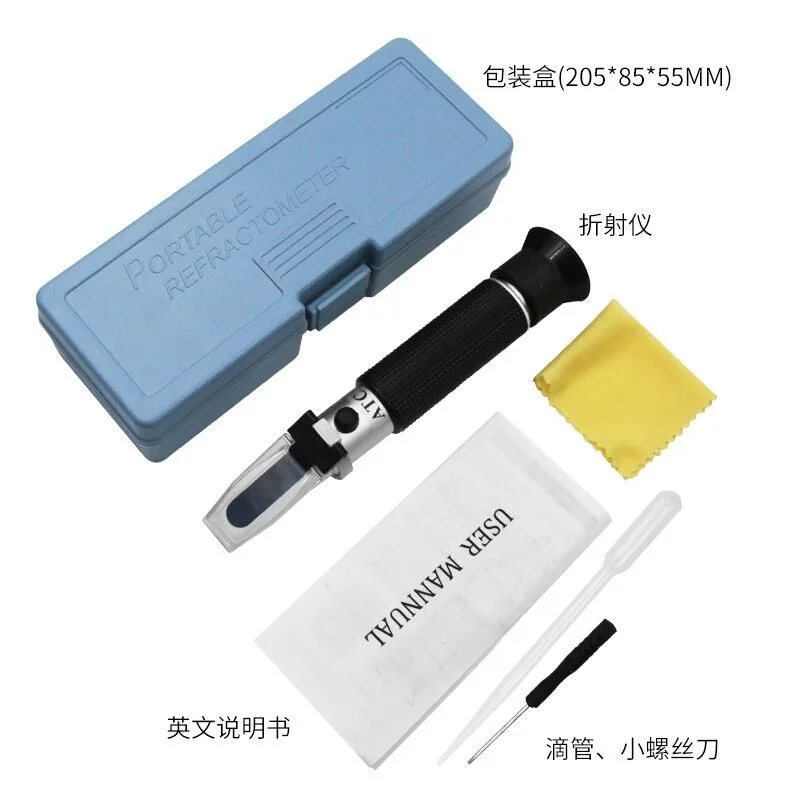 

Рефрактометр ручной 0-80%, 10 шт.