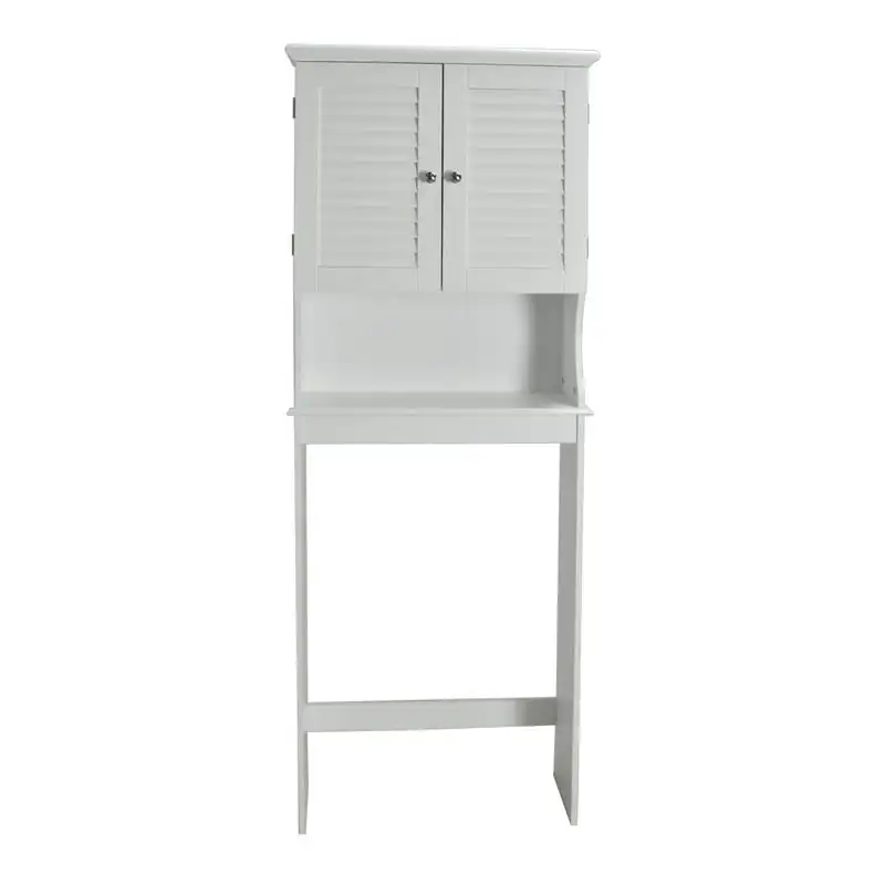 

Country Louvered Doors Space Saver Cabinet
