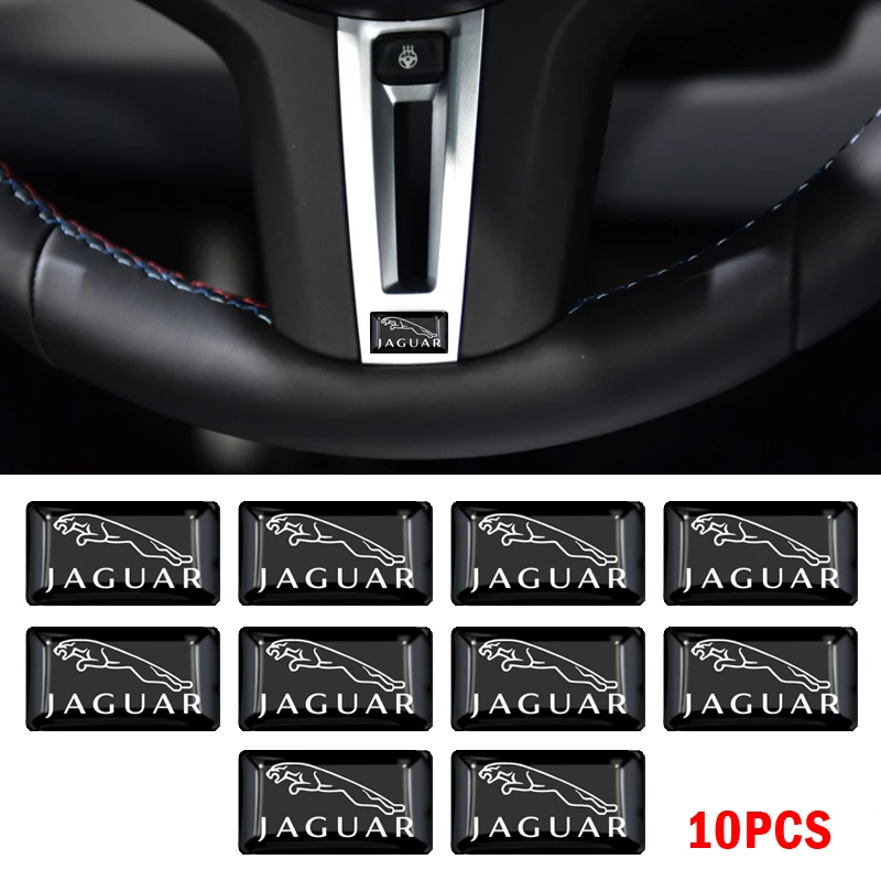 

New 3D Car Small Decoration Badge Sticker Decal for Jaguar F-TYPE F-PACE E-PACE I-PACE XF XE XJ X-Type Car Accessories 2022 2021