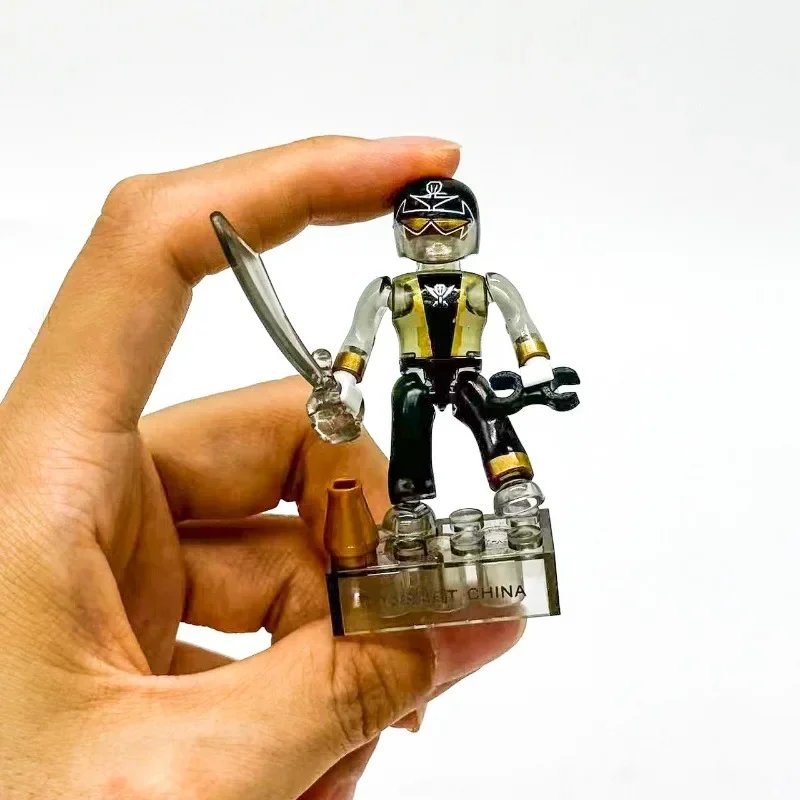 Фото MEGABLOKS динозавр Power Rangers блоки слепые сумки игрушки собранная фигурка модель игрушки Коллекционные подарки для детей №4