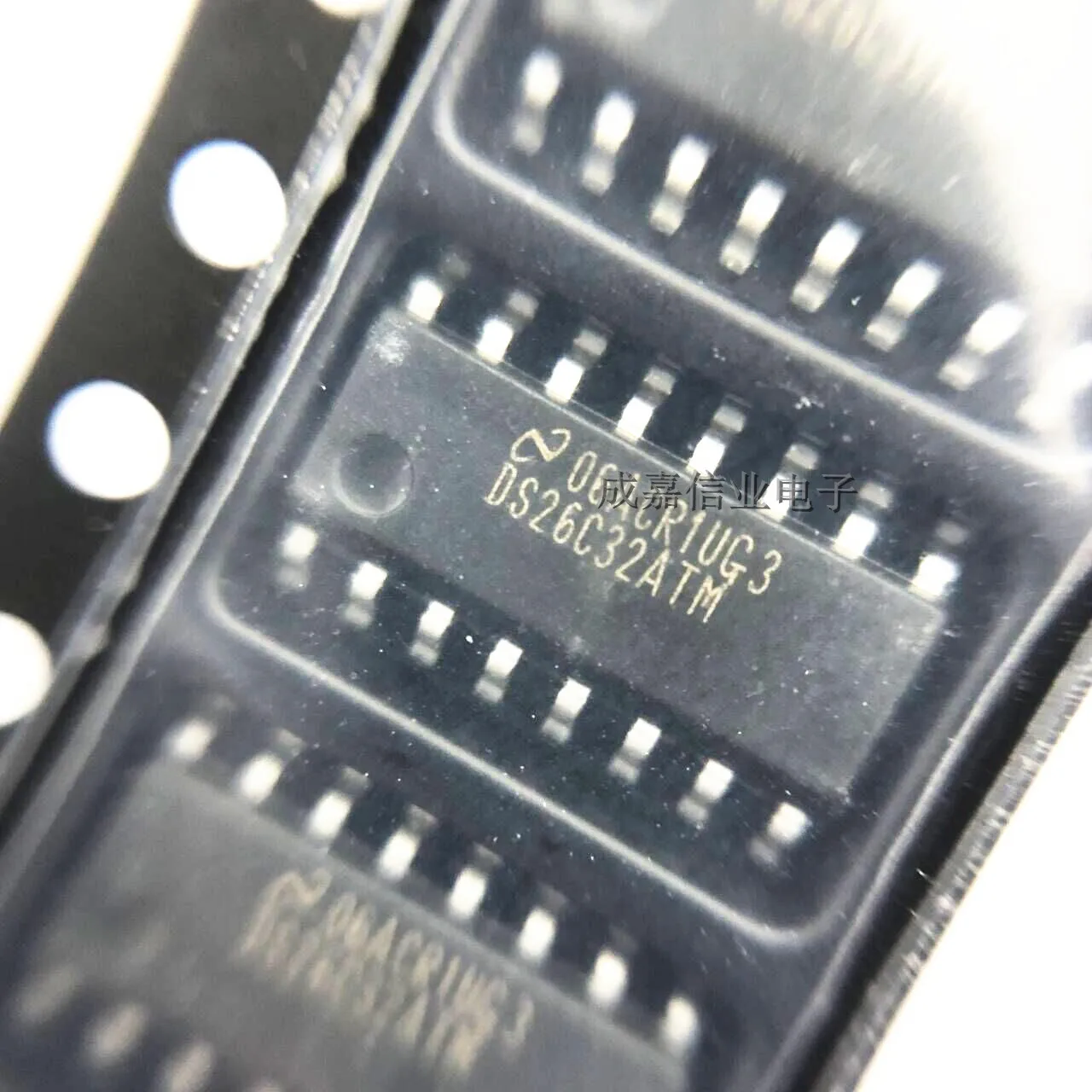 10 шт./лот DS26C32ATMX SOP-16 DS26C32ATM Интерфейс RS-422 IC CMOS Quad Diff Line Recvr Рабочая температура:- 40 C-+