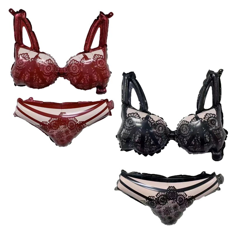 

10pcs Girl Chest Breast inflatable Underwear balloon Bachelorette Party Decoration Willy Balloon Hen Night Adult Favor Baloon