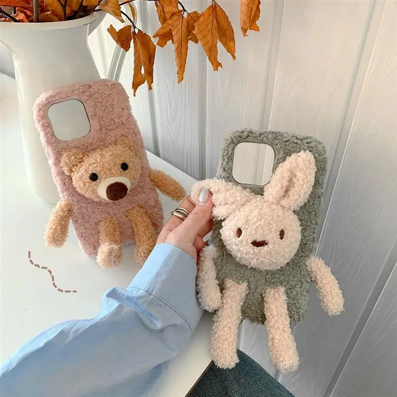 

Animal Doll Cellphone Cover Cellphone Protective Case Compatible with iPhone 13 mini
