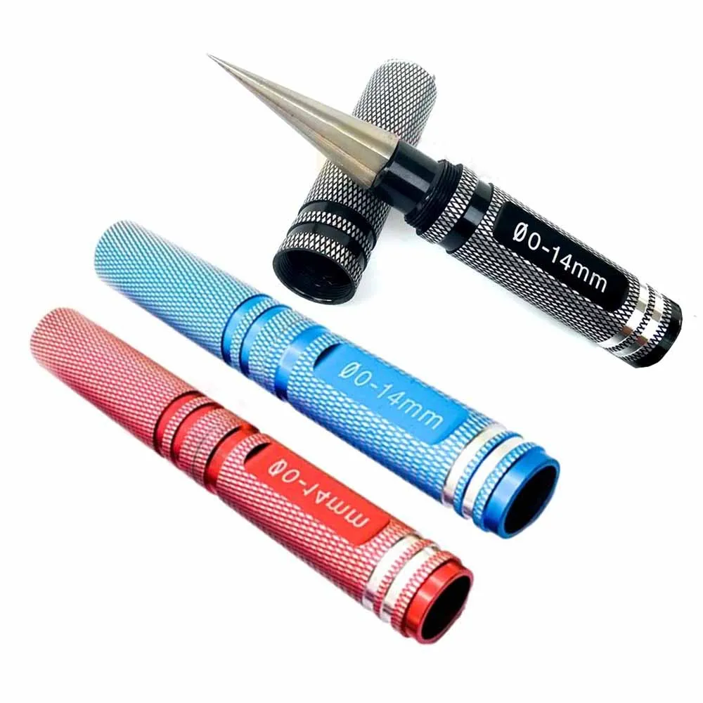 

1PCS Portable High Strength 0-14mm Hole Reamer Puncher with Sleeve Hand Drill Bit DIY Repairing Tools for RC Model Airplane