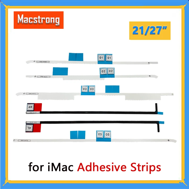 

1/5Sets New A2115 A1419 LCD Display Adhesive Strips 27'' for iMac 21'' A2116 A1418 Sticker LCD Display Tape