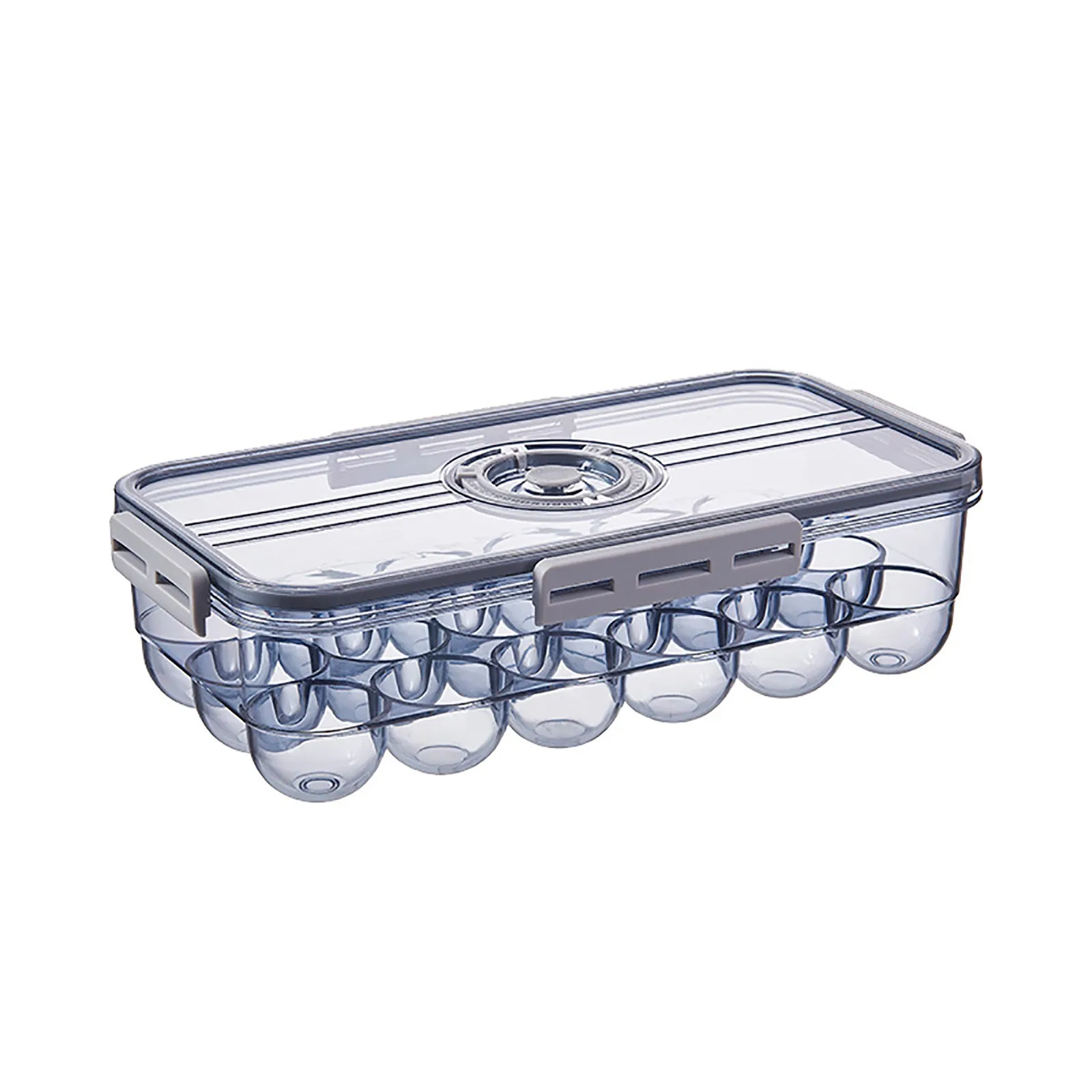 

Egg Holder Clear Egg Tray Storage Box With Lid And Special Organize Sandwich Bags Smoothie Storage Containers Glass Microwave