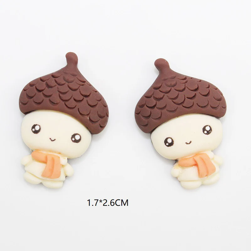 10 шт. плоские Мультяшные сосновые конусы для детей/фотозочный Садовый