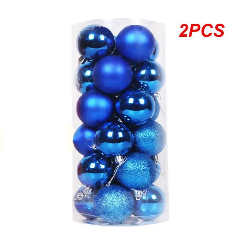 

2PCS Party Props Exquisite Sturdy Easy To Clean Durable Atmosphere Pendant Not Fragile Plating Ball Security Repeatable