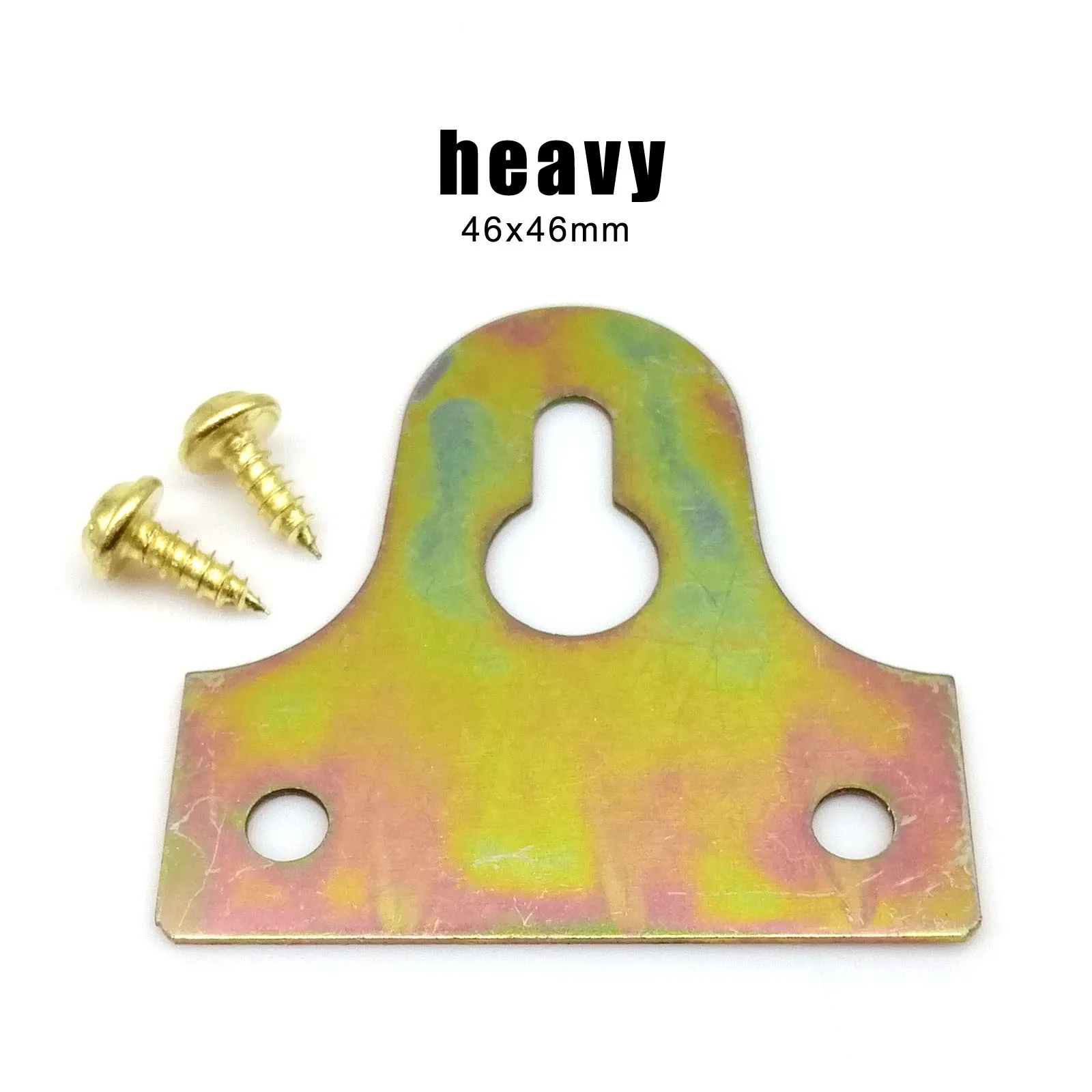 10/25pcs Light Heavy Duty Picture Photo Oil Painting Art Work Mirror Frame Wall One Hole Hanger Hook with Screws |