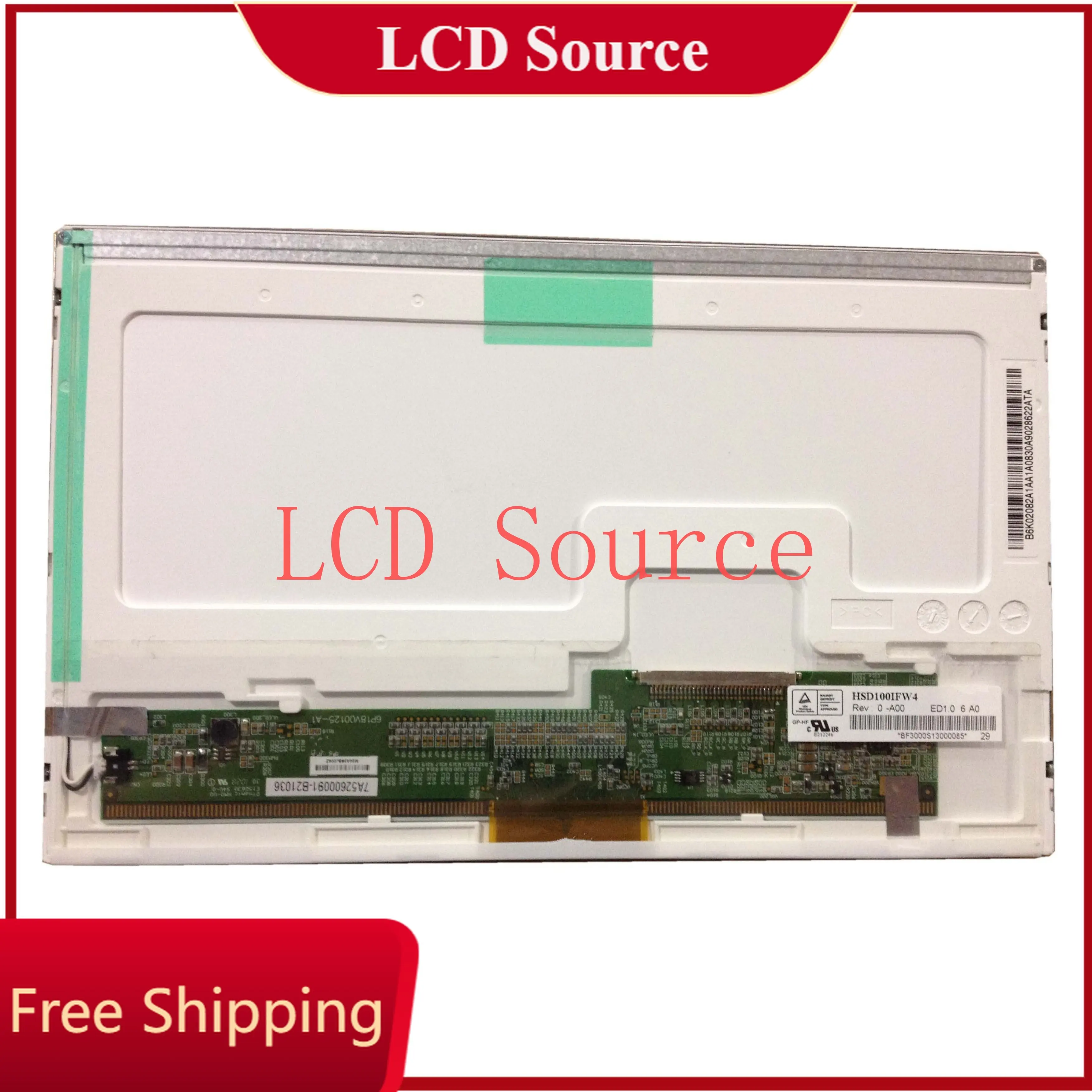 

HSD100IFW4 A00 HSD100IFW1 Screen Panel For Asus Eee PC 1011CX 30Pin LCD LED