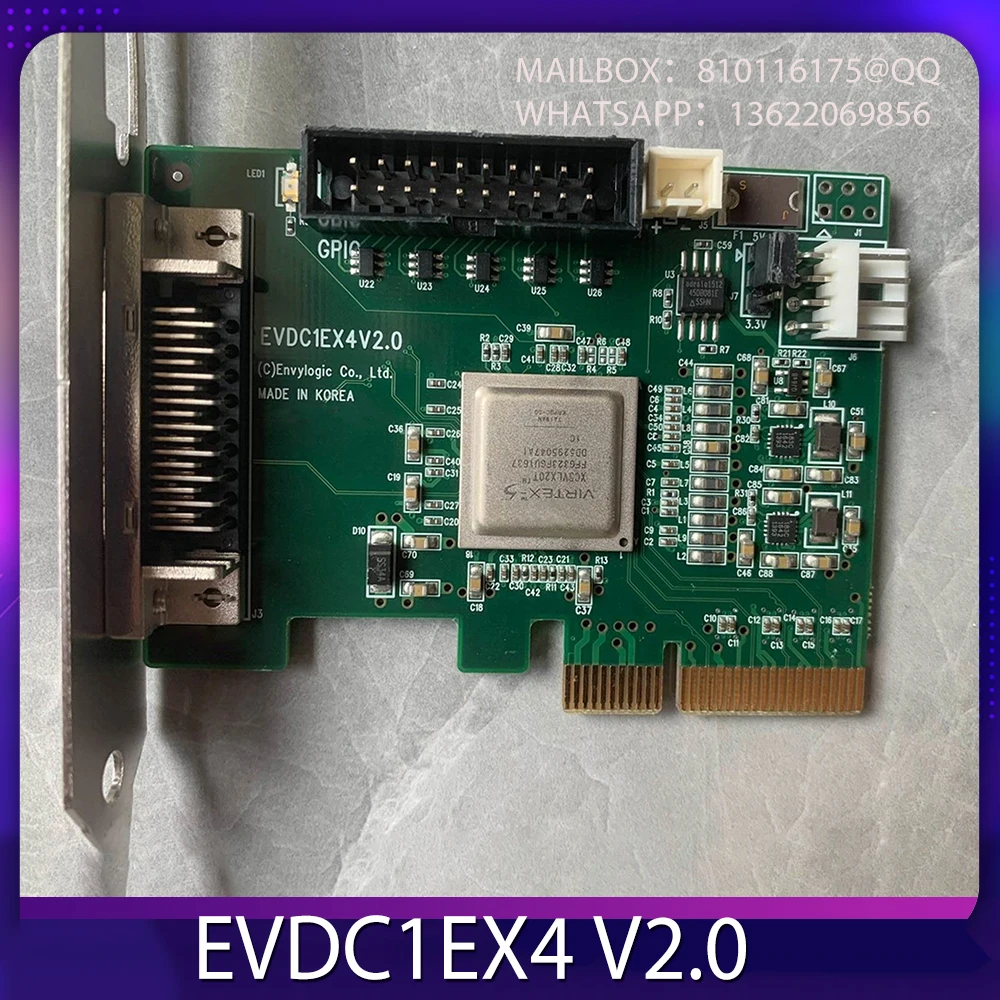 Карта адаптера EVDC1EX4 V2.0 VIRTEx-5 PCI