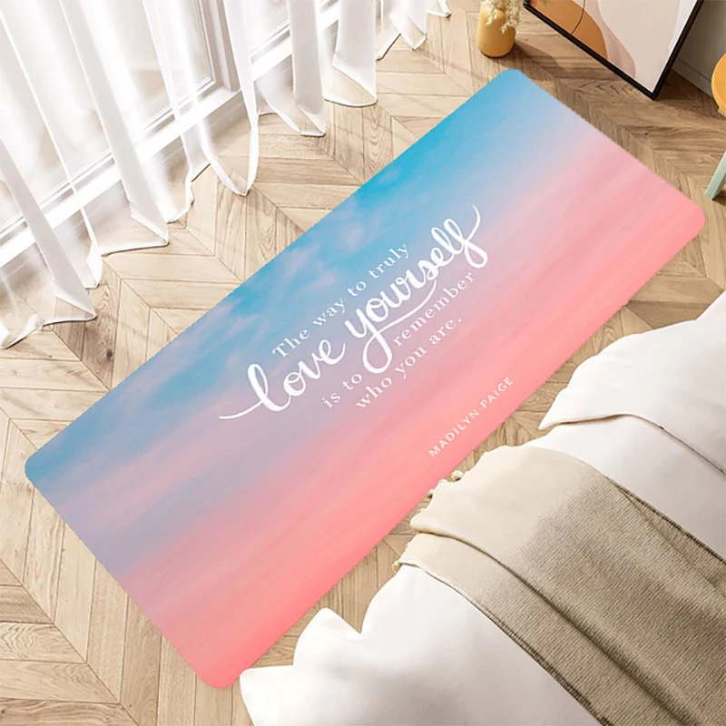 Kpop-Bts коврики для балконных комнат, коврик для ног и ванны, коврик для двери в ванной, для прихожей, коврики для входа в дом, моющийся нескользящий кухонный коврик