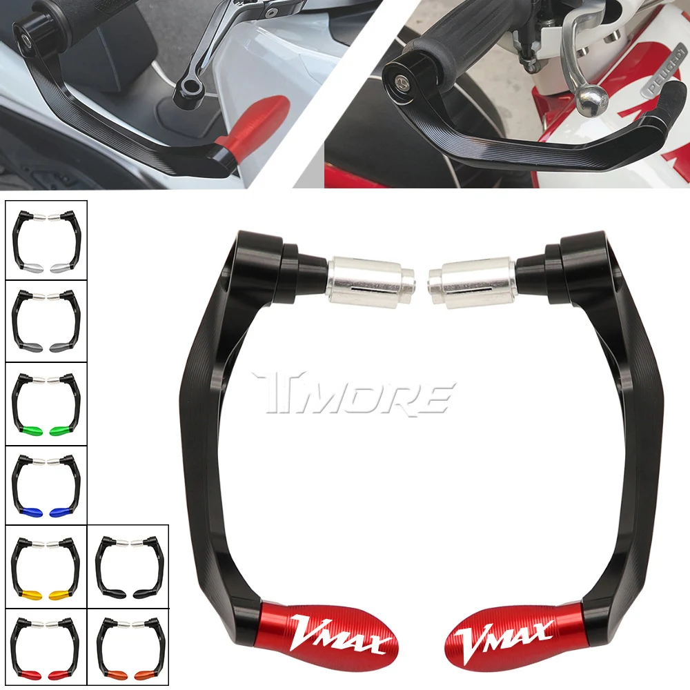 

For YAMAHA V-MAX1700 V-MAX1200 Motorcycle Universal CNC Handlebar Grips Guard Brake Clutch Levers Handle Bar Guard Protector