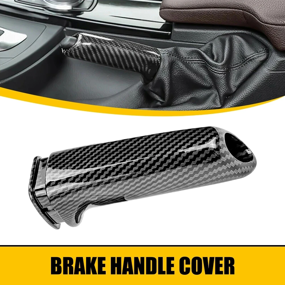 

Car Handbrake Brake Handle Cover Carbon Fiber Styling Mouldings Interior Accessories for BMW 1 2 3 4 5 6 Series F20 F21 E81 E87