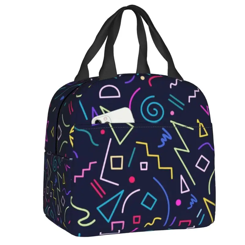

Stranger Things Trendy TV Show Insulated Lunch Bag for Women Resuable Cooler Thermal Lunch Box Beach Camping Travel