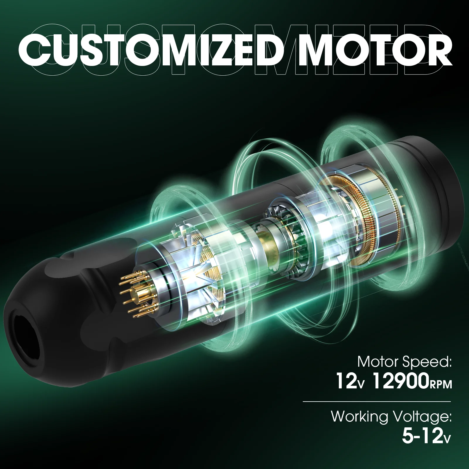 Беспроводная тату-машинка INKIN ручка набор для татуировки с силиконовым