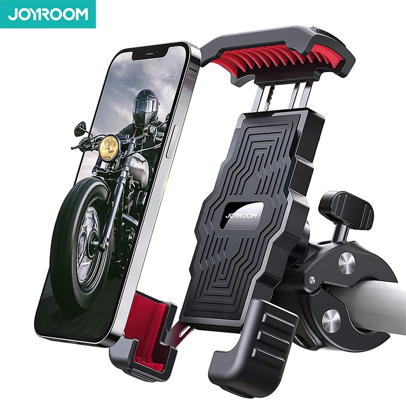 Motorcycle Bike Phone Holder Mount,15s One-Push Quickly Install,1s Automatically Lock & Release,Widely for phone4.7"-7''